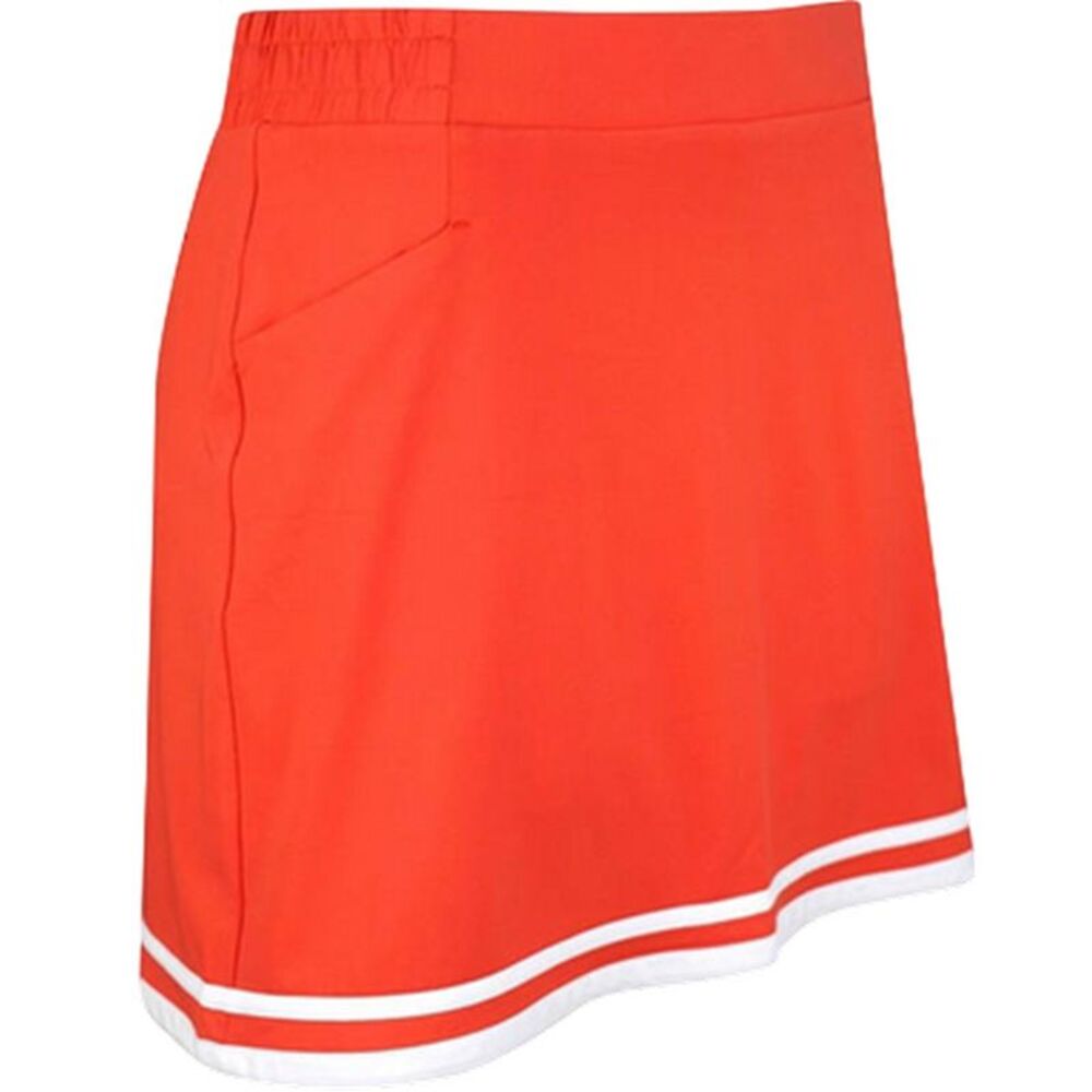 Original Penguin Womens/Ladies Essential Embroidered Logo Skort / Fiesta
